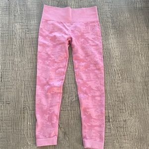 Gymshark camo scrunch leggings